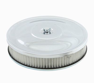 Mr gasket chrome 10” air cleaner assembly