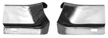 1969-70 Mustang Fastback drip rail gutter moulding joint cover