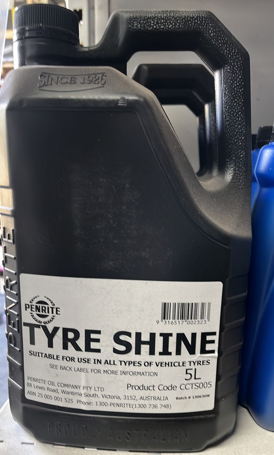 Penrite Tyre shine