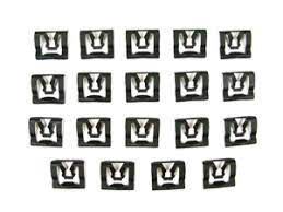 1967-70 Mustang fastback rear window moulding clips