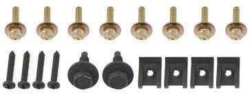 1971 Mustang Grill mounting hardware kit