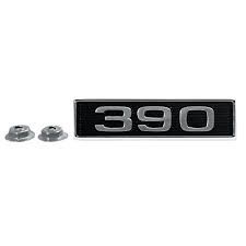 1969 Mustang 390 Hood/ bonnet scoop emblem