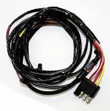 1965 Mustang V8 engine gauge feed with warning lights &amp; 3 speed heater