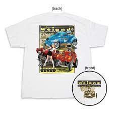 White XL T-shirt &quot;Weiand Dragstar&quot;