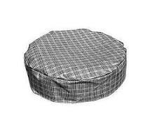1965-73 Mustang Spare Tyre Cover 14 Inch Plaid Vinyl