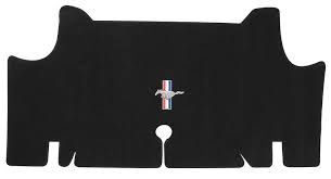 1964-66 Mustang fastback trunk mat black carpet