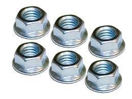 1967-73 Mustang shock tower nuts Silver