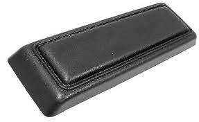 1971-73 Mustang console lid arm rest pad black