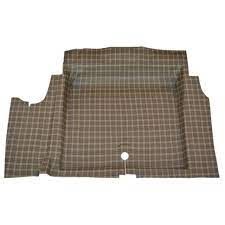 1964-68 Mustang coupe/ convertible moulded trunk/ boot mat plaid