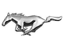 1971-72 Mustang standard grill horse emblem