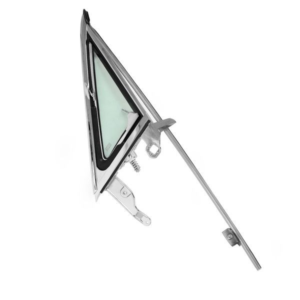 1967 Mustang vent window assembly LH clear glass