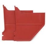 1965-66 Mustang Coupe/ Fastback bright red kick panels