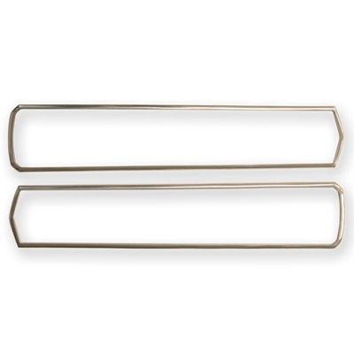 1967 SHELBY TAIL LAMP BEZELS-POLISH