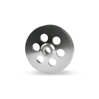 5&quot; BILLET POWER STEERING PULLEY WITH HOLES