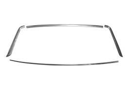 1967-68 Mustang coupe rear window moulding set