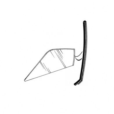 1969-70 Mustang Fastback Quarter Window Window Seal LH