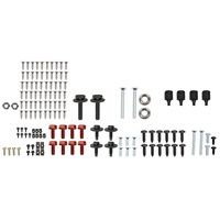 1969 Mustang Rear Fold Down Seat And Trap Door Fastener Kit Fastback.
