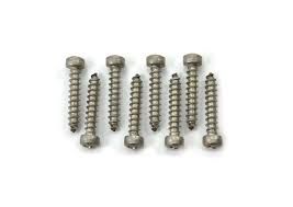1964-66 Mustang headlight door screw kit