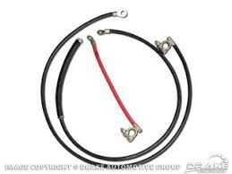 1967-70 Mustang economy battery cable set