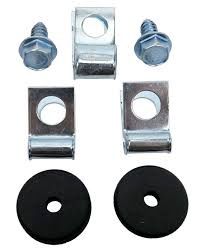 1964-67 Mustang front brake line clip &amp; grommet kit