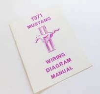1971 Mustang wiring diagram manual
