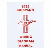 1972 Mustang wiring diagram manual