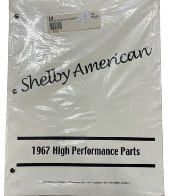 Shelby America 1967 High Performance Parts