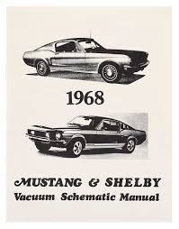 1968 Mustang &amp; Shelby vacuum schematic manual