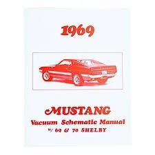 1969 Mustang vacuum schematic manual