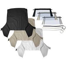 1967-68 Mustang convertible top white with plastic window