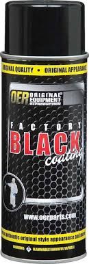 OER Factory black- Hi Gloss spray paint