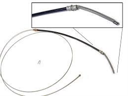 1970-73 Mustang RH rear park brake cable
