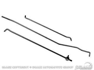 1967-68 Mustang door lock rod set LH