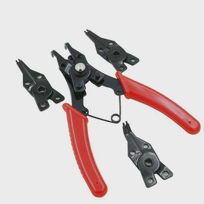 Combination internal/ external circlip pliers
