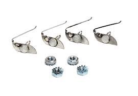 1969 Mustang Hood, Narrow Grille or Fender Extension Moulding Retainer Kit