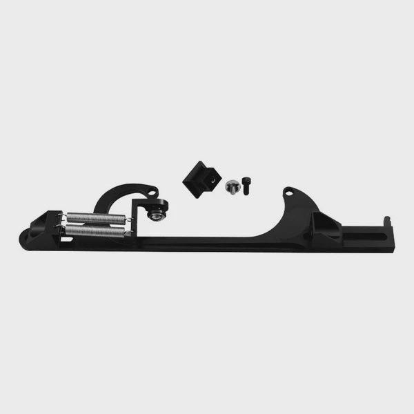 Black Billet Aluminium Throttle Cable Bracket Holley 4150/4160 Carb