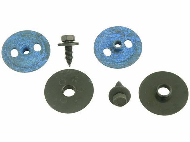 1970 Mustang Door Glass Mount Kit