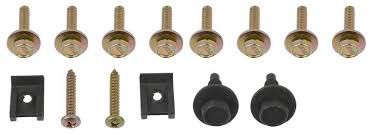 1972-73 Mustang Grill Mounting Hardware Kit
