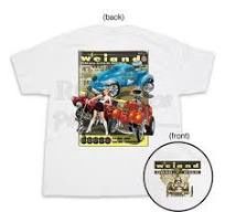 T-Shirt &quot;Weiand Drag Star&quot; Large Short Sleeve White