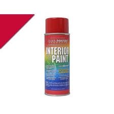 1965 Paint Interior Metal, Bright Red