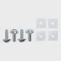 1965-73 Mustang License Plate Mounting Kit 1/4”