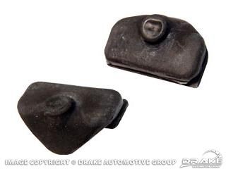 1969-70 Mustang Fastback Quarter Glass Lower Pivot Rod Cover