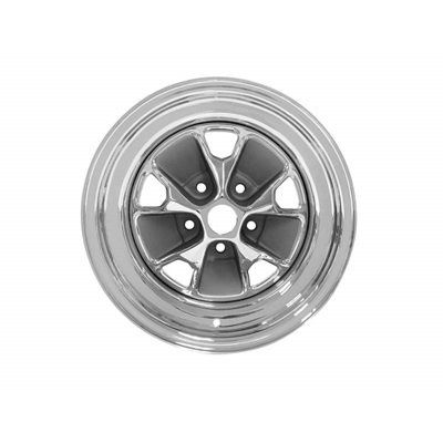 15x 8 styled steel wheel Chrome