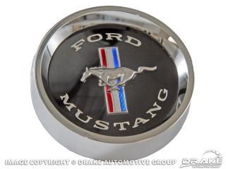 1965-66 Mustang Wheel Center Cap Black