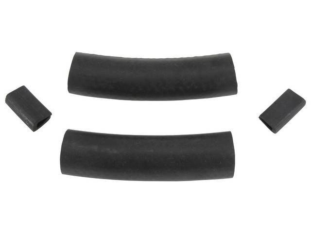 1967-68 MUSTANG INSULATOR KIT, FRONT BUMPER BRACKETS