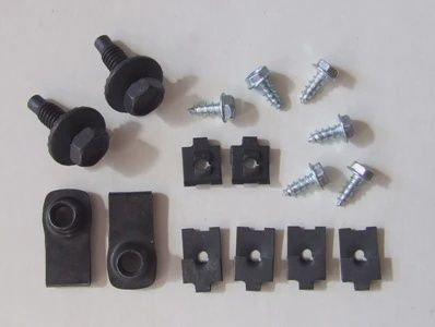 1966 Mustang Grille Mounting Hardware Kit