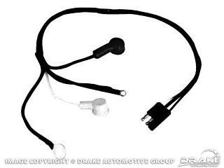 1967-68 Alternator Wiring Harness - Small Block w/Tach