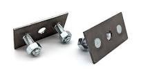 Exhaust Hanger Muffler to Floor Pan Brackets Dual Exhaust Pair