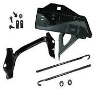 1965-66 Mustang Battery Tray Kit Top Clamp Model