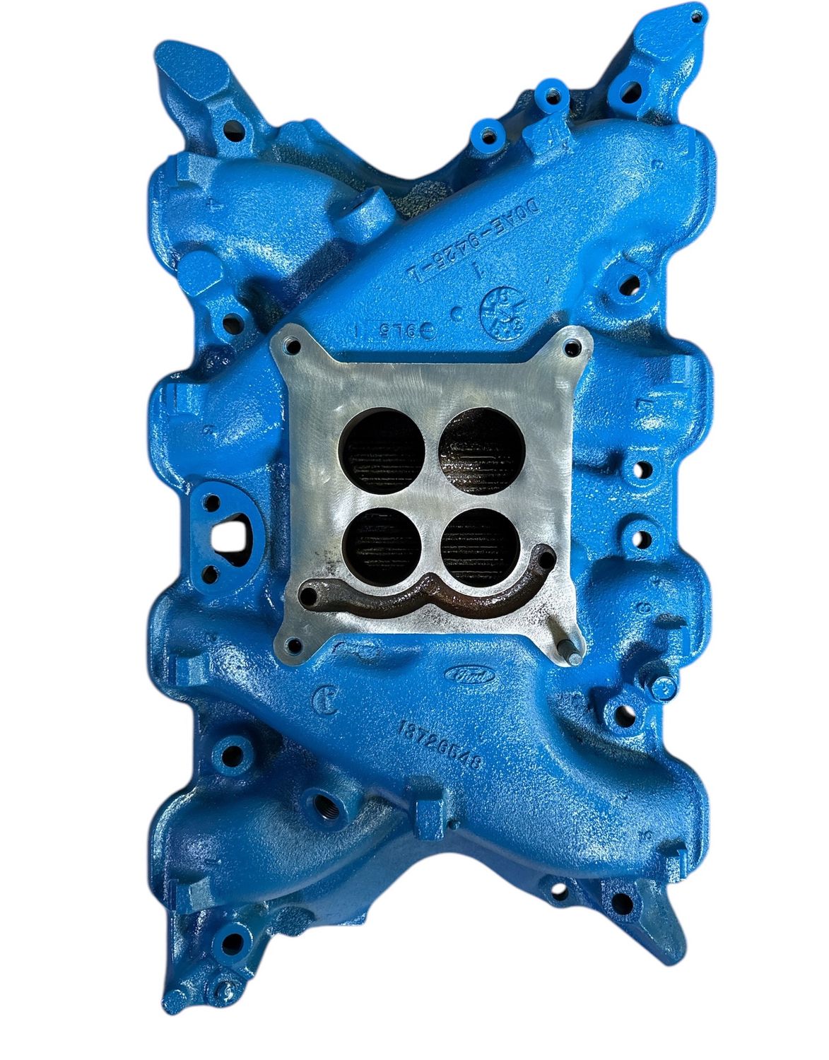 351 Cleveland big port 4V factory cast iron intake manifold